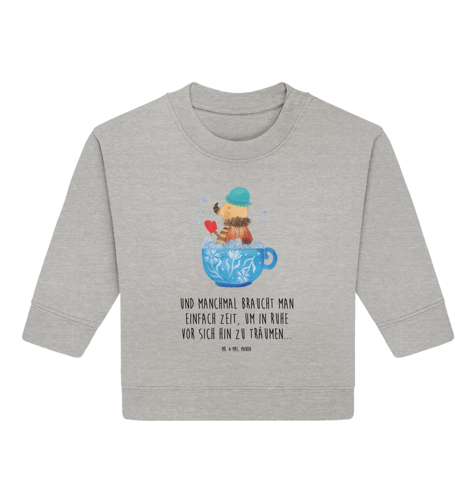 Organiczny sweter dla niemowląt Ćma kąpiel pianowa Baby Sweatshirt, Baby Bullover, Gute Laune, Tiermotive, Tiere, Lustige Sprüche, Bad, Verträumt, Tasse, Ziele, Nachtfalter, Badezimmerdeko, Zeitmanagement, Schaumbad, Träumen, Baden, WC, Badezimmer