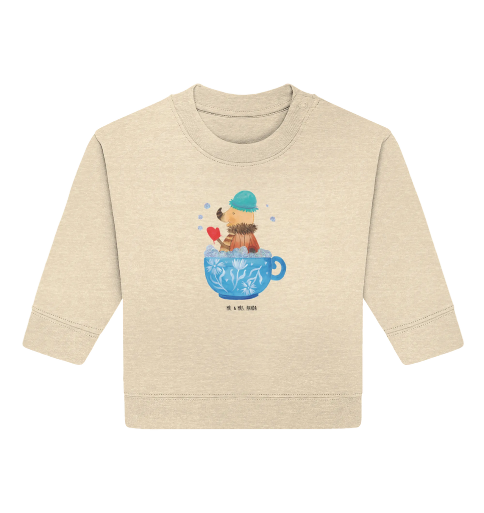 Organiczny sweter dla niemowląt Ćma kąpiel pianowa Baby Sweatshirt, Baby Bullover, Gute Laune, Tiermotive, Tiere, Lustige Sprüche, Bad, Verträumt, Tasse, Ziele, Nachtfalter, Badezimmerdeko, Zeitmanagement, Schaumbad, Träumen, Baden, WC, Badezimmer
