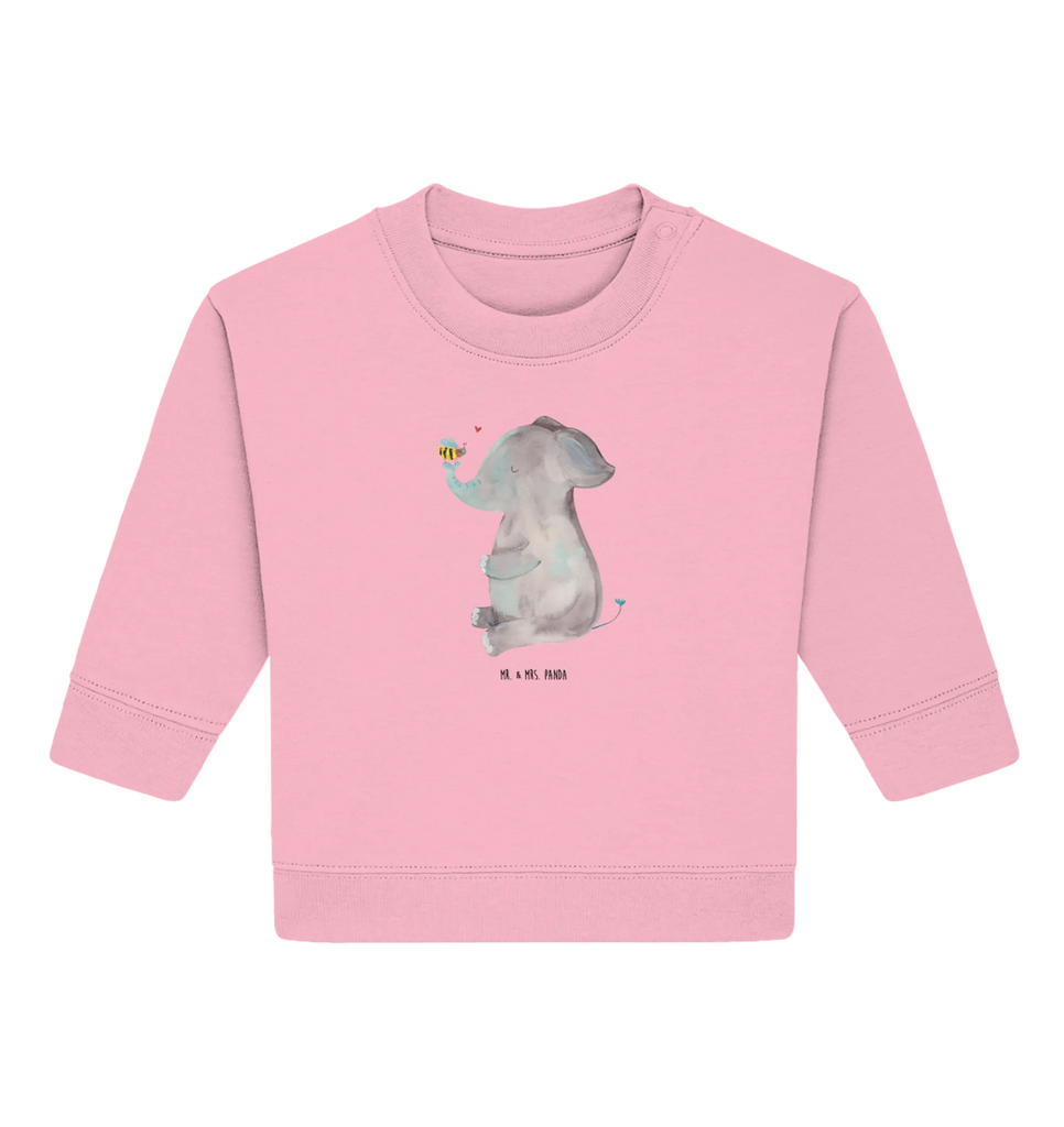 Organiczny sweter dla niemowląt słoń pszczoła Baby Bullover, Baby Sweatshirt, Gute Laune, Tiermotive, Tiere, Lustige Sprüche, Liebesspruch, Jahrestag, Liebesbeweis, Elefant, Liebesgeschenk, Biene, Heiratsantrag, Hochzeitsgeschenk, Liebe