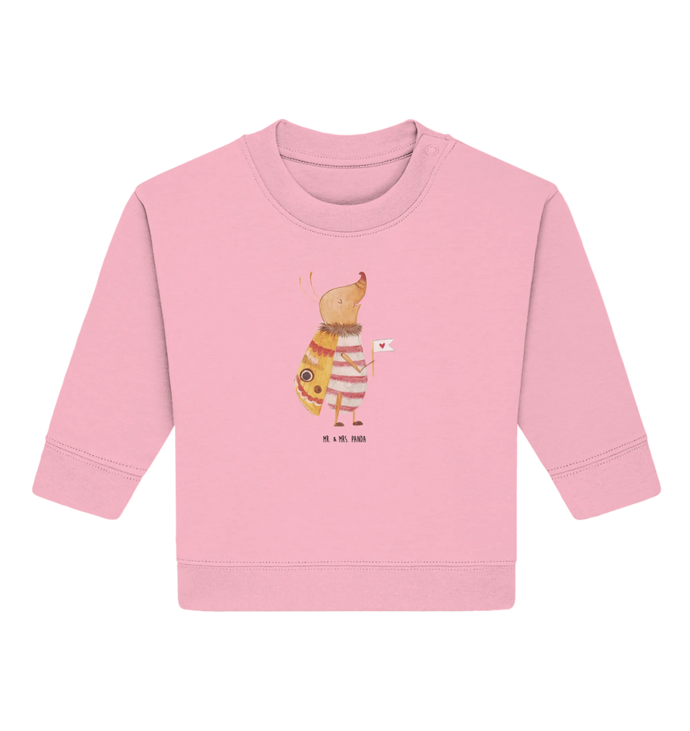 Organiczny sweter dla niemowląt ćma mała flaga Baby Sweatshirt, Baby Bullover, Gute Laune, Tiermotive, Tiere, Lustige Sprüche, Spruch Witzig, Süß, Käfer, Niedlich, Küche Deko, Spruch Lustig, Nachtfalter, Was Kostet Die Welt
