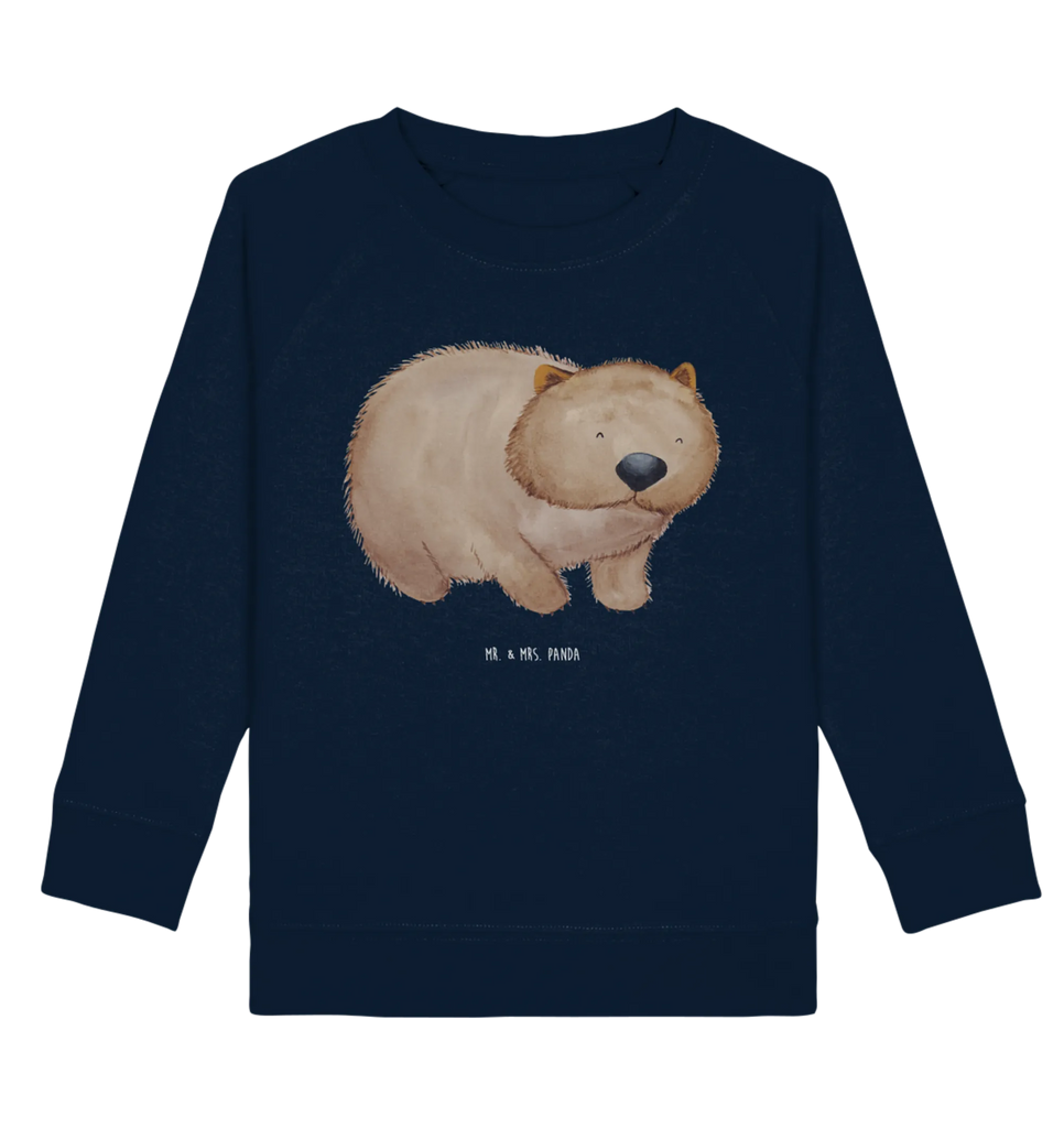 Organic Kinder Pullover Wombat Kinder Pullover, Kinder Sweatshirt, Lustige Sprüche, Tiere, Tiermotive, Gute Laune, Spruch, Australien, Wombat, Motivation, Das Leben Ist schön