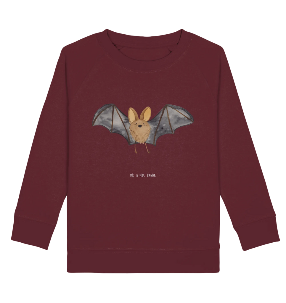Organic Kinder Pullover Fledermaus Flügel Kinder Pullover, Kinder Sweatshirt, Gute Laune, Tiermotive, Tiere, Lustige Sprüche