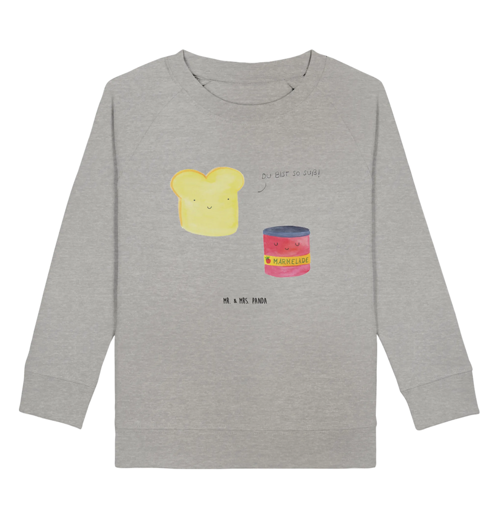 Organic Kinder Pullover Toast & Marmelade Mädchen, Jungen, Kinder Sweatshirt, Kinder Pullover, Tiermotive, Gute Laune, lustige Sprüche, Tiere, Frühstück Einladung, süße Postkarte, Küche Spruch, Küche Deko, Dreamteam, Marmelade, Toastbrot, Brot, süß, Toast