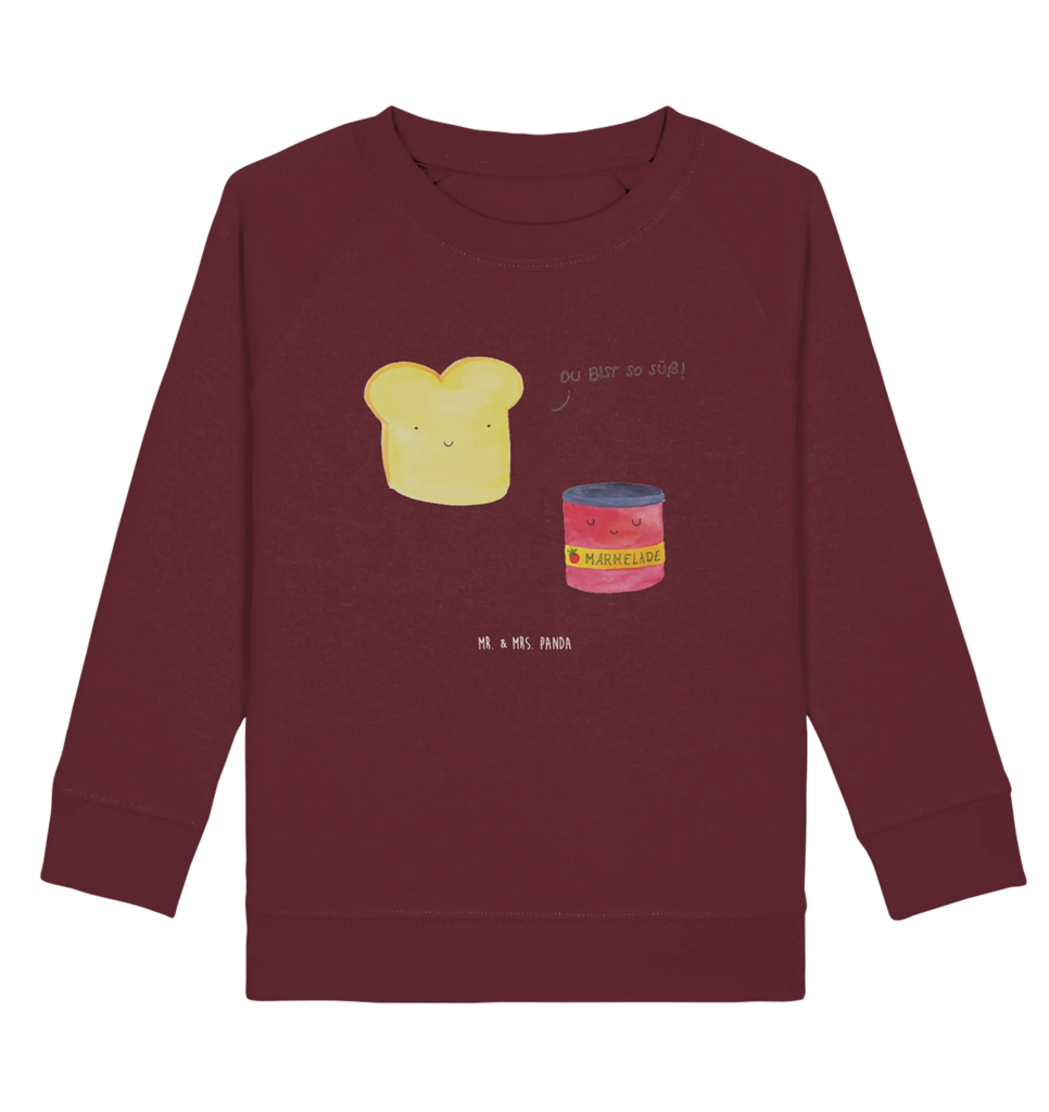 Organic Kinder Pullover Toast & Marmelade Mädchen, Jungen, Kinder Sweatshirt, Kinder Pullover, Tiermotive, Gute Laune, lustige Sprüche, Tiere, Frühstück Einladung, süße Postkarte, Küche Spruch, Küche Deko, Dreamteam, Marmelade, Toastbrot, Brot, süß, Toast