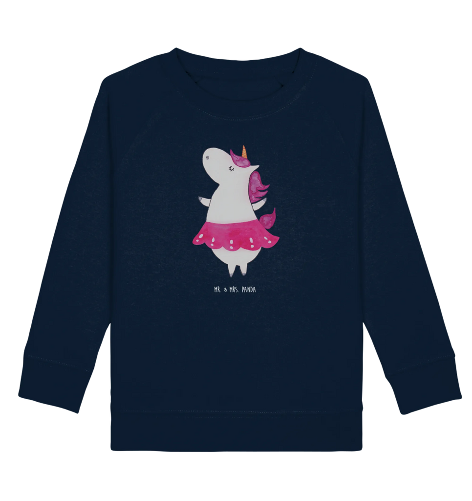 Organic Kinder Pullover Einhorn Ballerina Kinder Pullover, Kinder Sweatshirt, Einhorn Deko, Einhörner, Einhorn, Unicorn, Wohnung, Tänzerin, Ballerina, Feiern, Geburtstag, Lebenslust, Lebensfreude, Party, Spaß, Tanzen