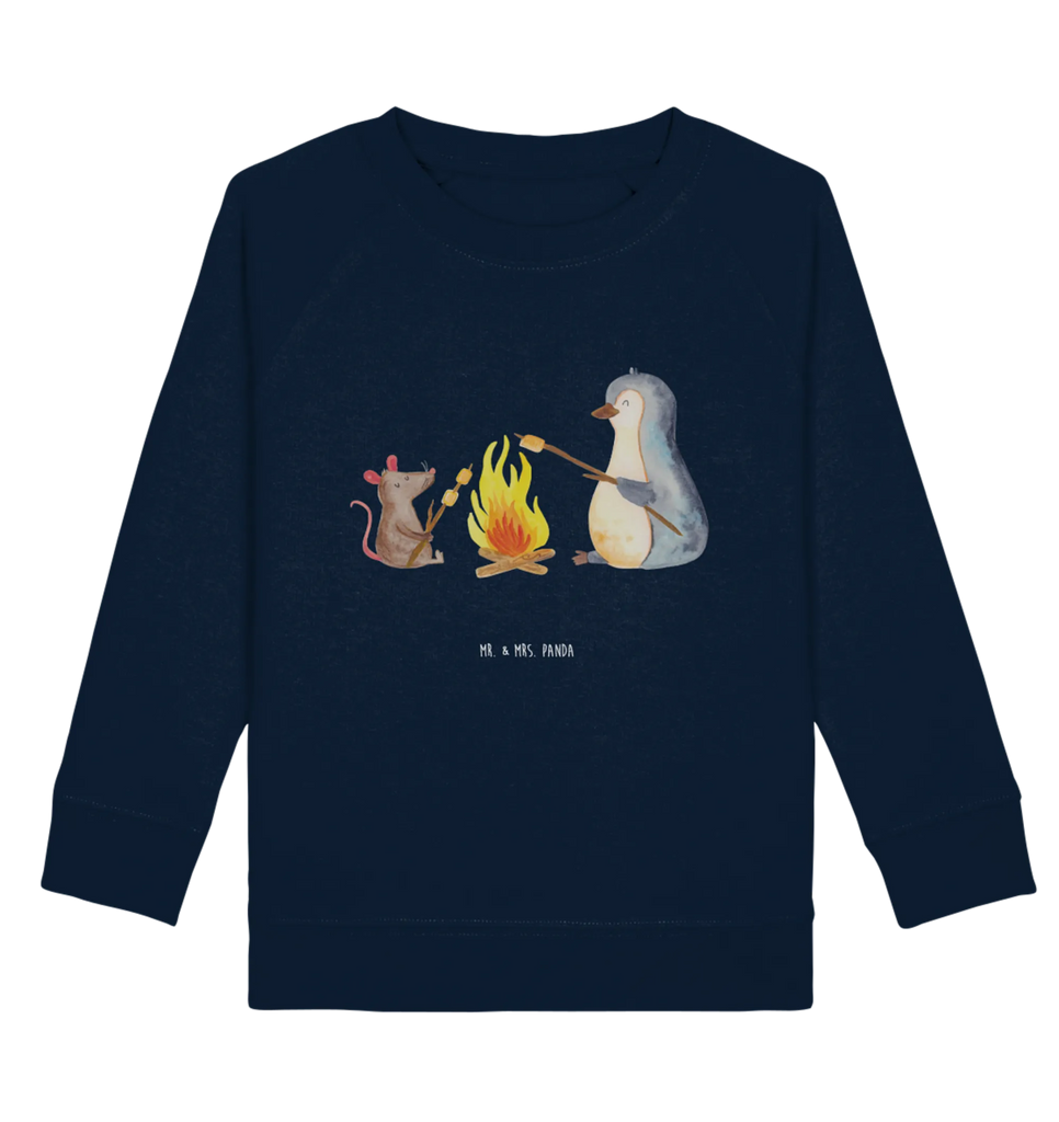 Organic Kinder Pullover Pinguin Lagerfeuer Kinder Pullover, Kinder Sweatshirt, Pinguin, Maus, Büro, Lagerfeuer, Feuer, Motivation, Job, Liebe, Marshmallows, Leben, Pinguine, Neustart, Büroalltag, Lebensmotivation, Lebensspruch, Arbeit, Grillen