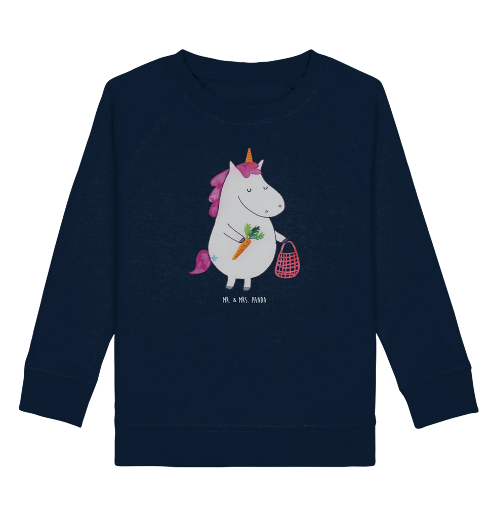 Organic Kinder Pullover Einhorn Gemüse Kinder Sweatshirt, Kinder Pullover, Einhorn Deko, Einhörner, Einhorn, Unicorn, Biomarkt, Wochenmarkt, Gemüse