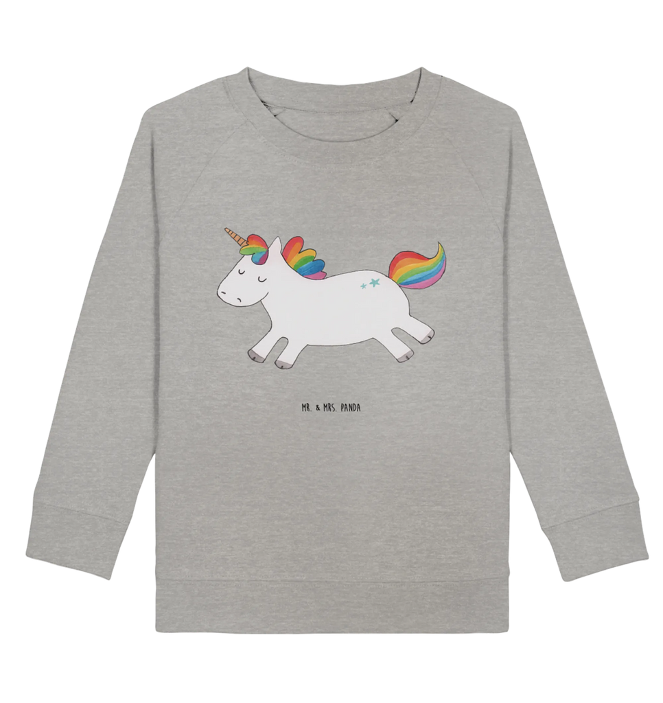 Organic Kinder Pullover Einhorn Happy Kinder Sweatshirt, Kinder Pullover, Einhorn Deko, Einhörner, Einhorn, Unicorn, Lächeln, Fröhlich, Witzig, Spaß, Freude, glücklich, Lachen, Lebensfreude, Spannend