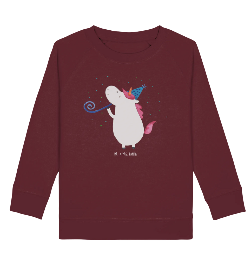 Organic Kinder Pullover Einhorn Party Jungen, Kinder Pullover, Mädchen, Kinder Sweatshirt, Einhorn, Einhörner, Einhorn Deko, Unicorn, Glitzer, Fest, Konfetti, Alkohol, Club, Feier, Disco, Geburtstag, Party