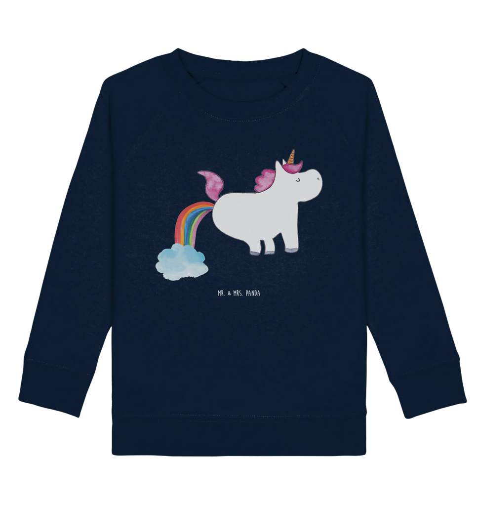 Organic Kinder Pullover Einhorn Pupsend Kinder Sweatshirt, Kinder Pullover, Einhorn Deko, Einhörner, Einhorn, Unicorn, Freundin, Spaß, Einhornpower, Lustig, Pups, Erwachsenwerden, Regenbogen, Glitzer
