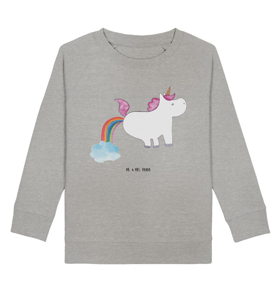 Organic Kinder Pullover Einhorn Pupsend Kinder Sweatshirt, Kinder Pullover, Einhorn Deko, Einhörner, Einhorn, Unicorn, Freundin, Spaß, Einhornpower, Lustig, Pups, Erwachsenwerden, Regenbogen, Glitzer