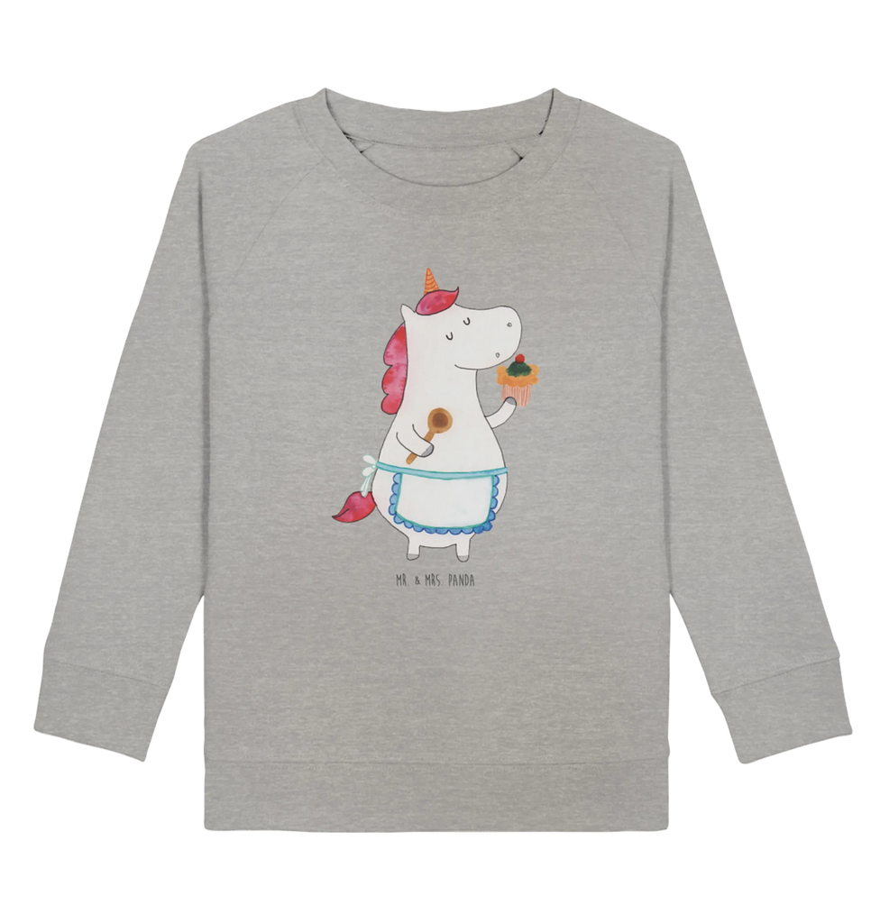 Organic Kinder Pullover Einhorn Küchenfee Kinder Pullover, Kinder Sweatshirt, Einhorn Deko, Einhörner, Einhorn, Unicorn, Träumer, Motivation, Kuchen, Bäckerin, Torte, Träumen, Muffin, Backen, Koch, Hobbykoch