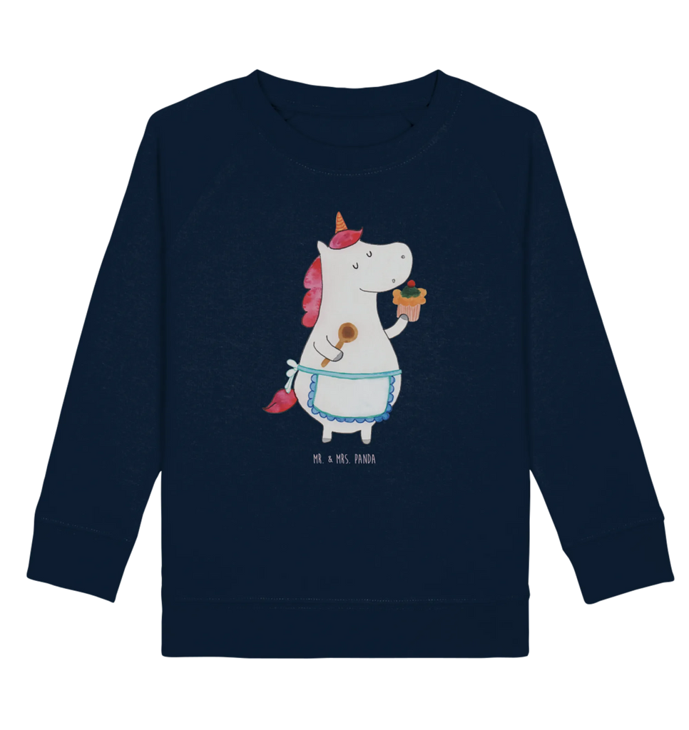 Organic Kinder Pullover Einhorn Küchenfee Kinder Pullover, Kinder Sweatshirt, Einhorn Deko, Einhörner, Einhorn, Unicorn, Träumer, Motivation, Kuchen, Bäckerin, Torte, Träumen, Muffin, Backen, Koch, Hobbykoch