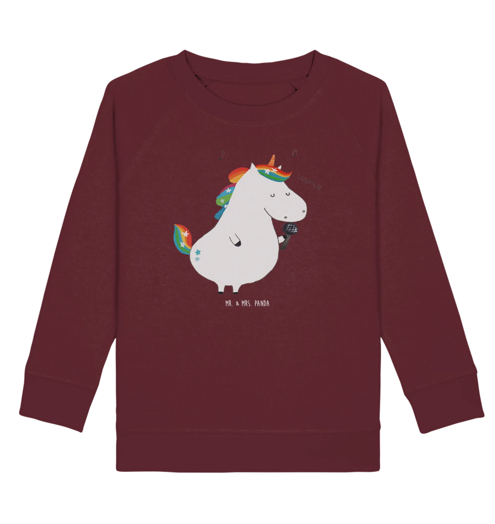 Organic Kinder Pullover Einhorn Sänger Mädchen, Kinder Pullover, Kinder Sweatshirt, Jungen, Einhorn, Einhörner, Einhorn Deko, Unicorn, Sänger, Feier, Sängerin, Geburtstag, Konfetti, Party, Freundin, Disco, Glitzer, Fest