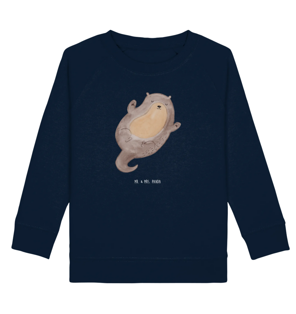 Organic Kinder Pullover Otter Umarmen Kinder Pullover, Jungen, Mädchen, Kinder Sweatshirt, Otter, Fischotter, Seeotter, Otter Seeotter See Otter