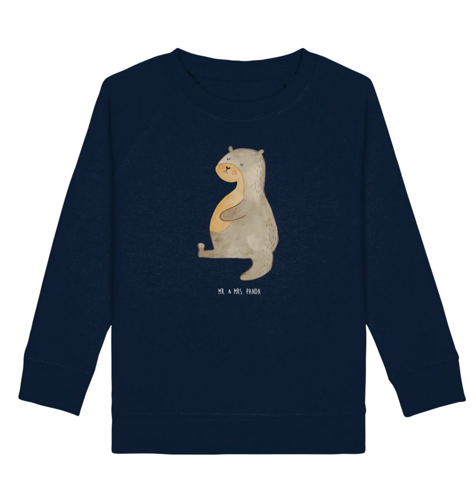 Organic Kinder Pullover Otter Bauch Kinder Pullover, Jungen, Kinder Sweatshirt, Mädchen, Seeotter, Fischotter, Otter, Otter Seeotter See Otter