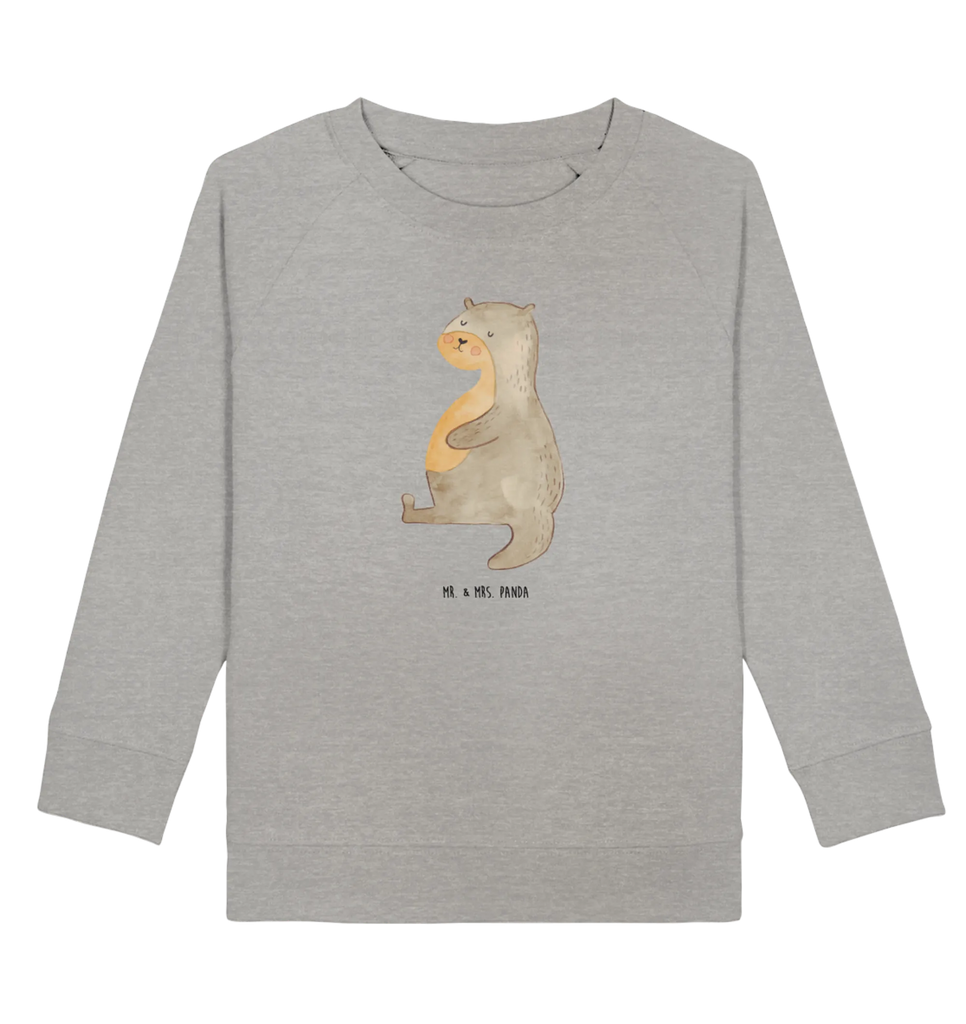 Organic Kinder Pullover Otter Bauch Kinder Pullover, Jungen, Kinder Sweatshirt, Mädchen, Seeotter, Fischotter, Otter, Otter Seeotter See Otter