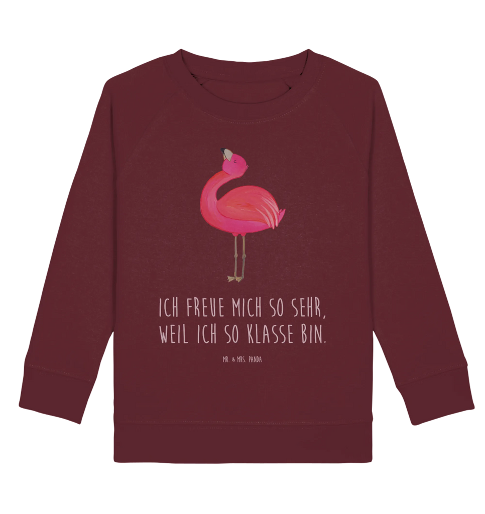 Organic Kinder Pullover Flamingo stolz Kinder Sweatshirt, Kinder Pullover, Flamingo, Beste Freundin, Selbstakzeptanz, Mama, Schwester, Freundin, Stolz, Selbstliebe, Freude, Tochter