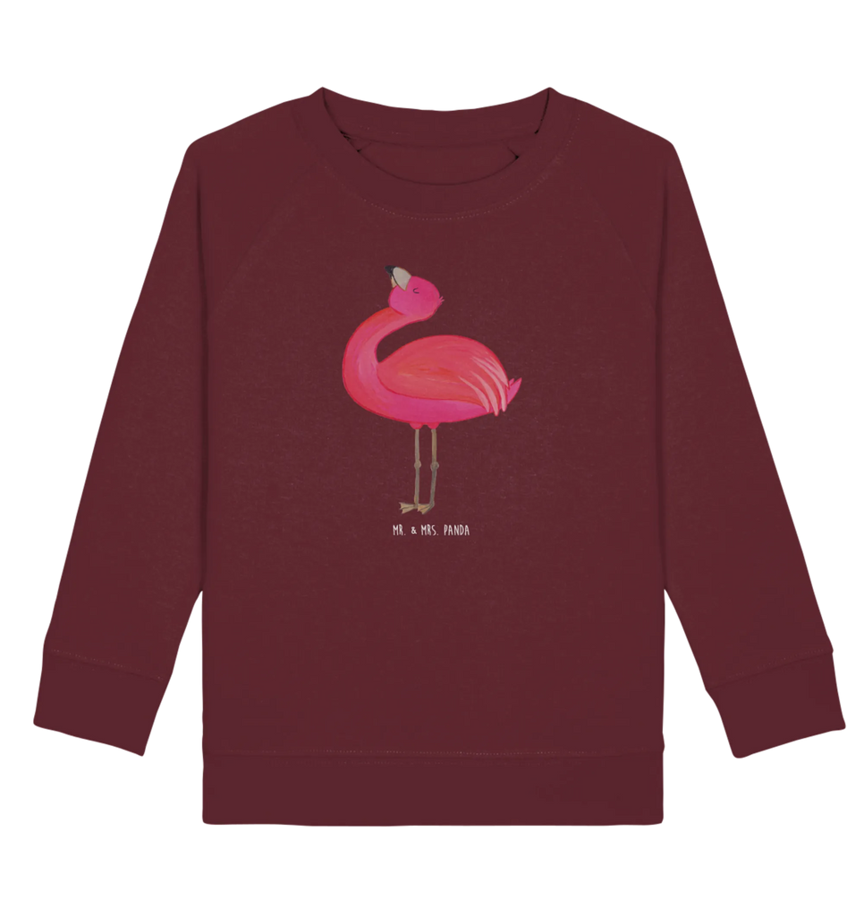 Organic Kinder Pullover Flamingo stolz Kinder Sweatshirt, Kinder Pullover, Flamingo, Beste Freundin, Selbstakzeptanz, Mama, Schwester, Freundin, Stolz, Selbstliebe, Freude, Tochter