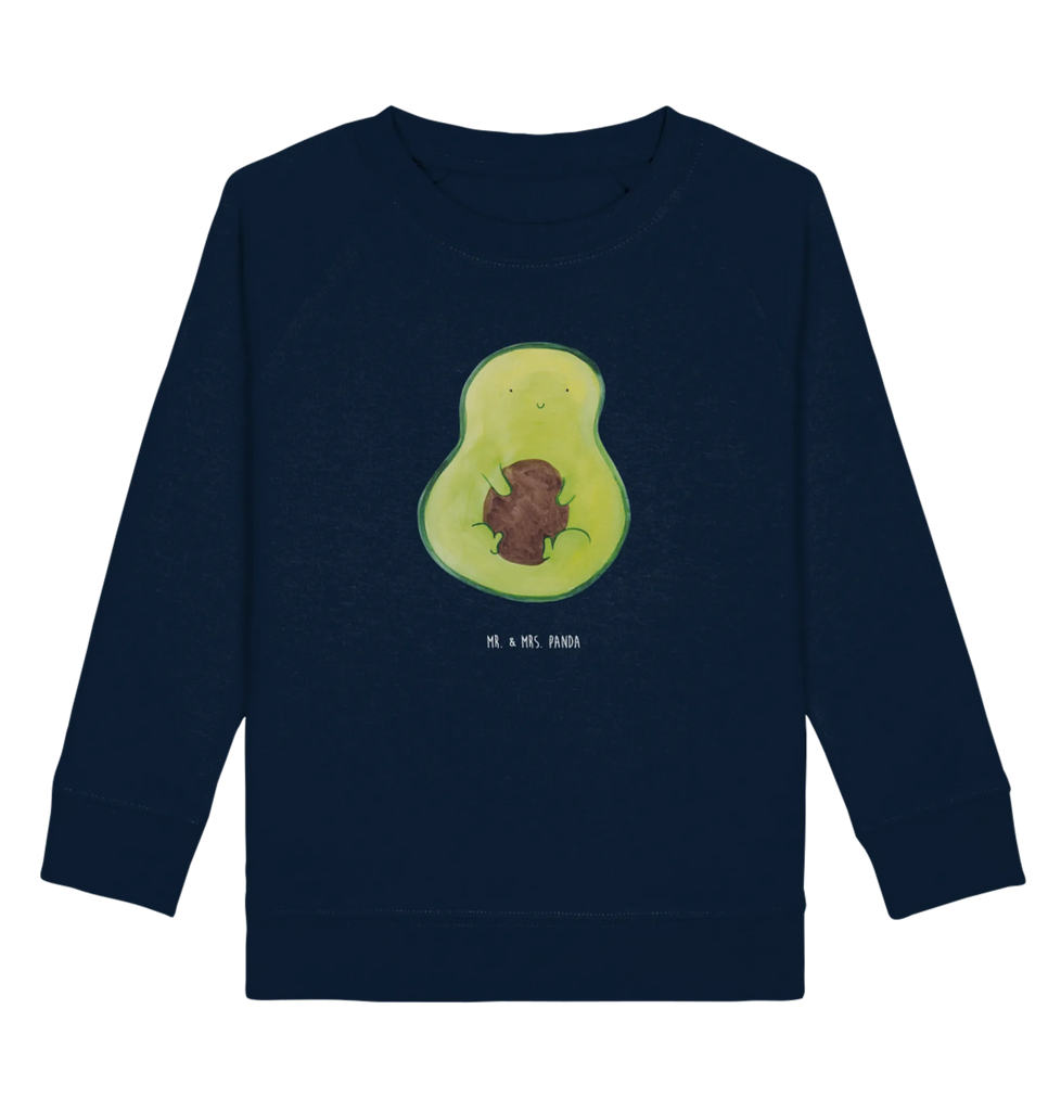Organic Kinder Pullover Avocado mit Kern Kinder Sweatshirt, Kinder Pullover, Gesund, Vegan, Veggie, Avocado, Kern, Avokado, Spruch Leben, Avocadokern, Pflanze