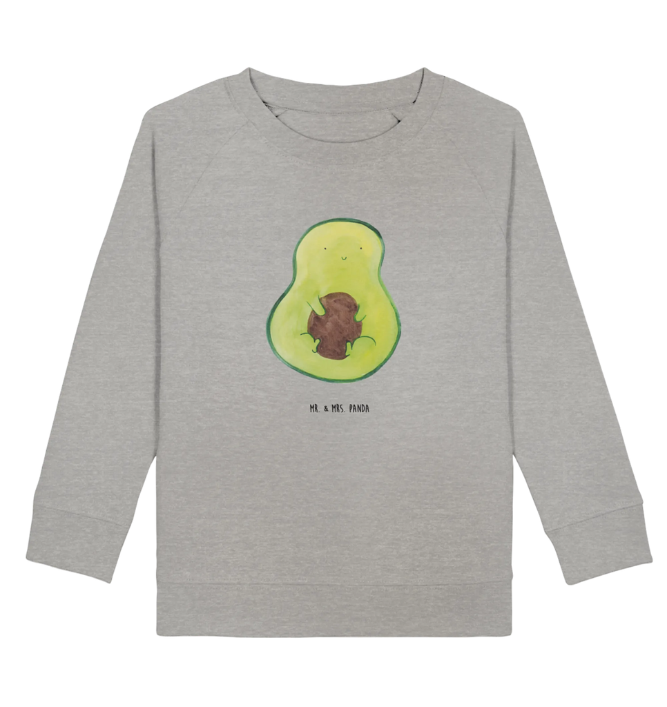Organic Kinder Pullover Avocado mit Kern Kinder Sweatshirt, Kinder Pullover, Gesund, Vegan, Veggie, Avocado, Kern, Avokado, Spruch Leben, Avocadokern, Pflanze