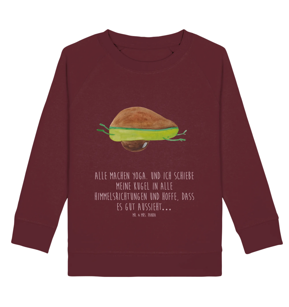 Organic Kinder Pullover Avocado Yoga Kinder Pullover, Kinder Sweatshirt, Gesund, Vegan, Veggie, Avocado, Avocado Yoga Vegan