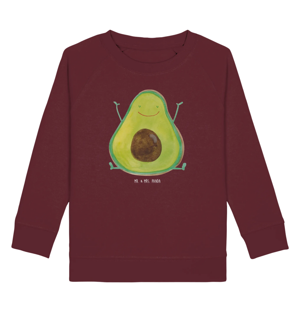 Organic Kinder Pullover Avocado Happy Kinder Sweatshirt, Kinder Pullover, Gesund, Vegan, Veggie, Avocado, Chaos