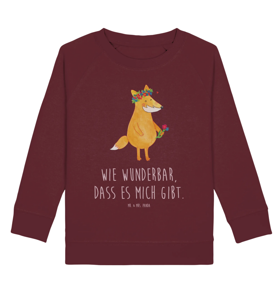 Organic Kinder Pullover Fuchs Blumenliebe Kinder Sweatshirt, Kinder Pullover, Fuchs, Blumenmädchen, Blume, Ich, Freundin, Füchse, Freude, Blumen, Fuchsmädchen, Mich, Selbstliebe, Motivation, Liebe, Fox, Freundinnen, Liebesbeweis
