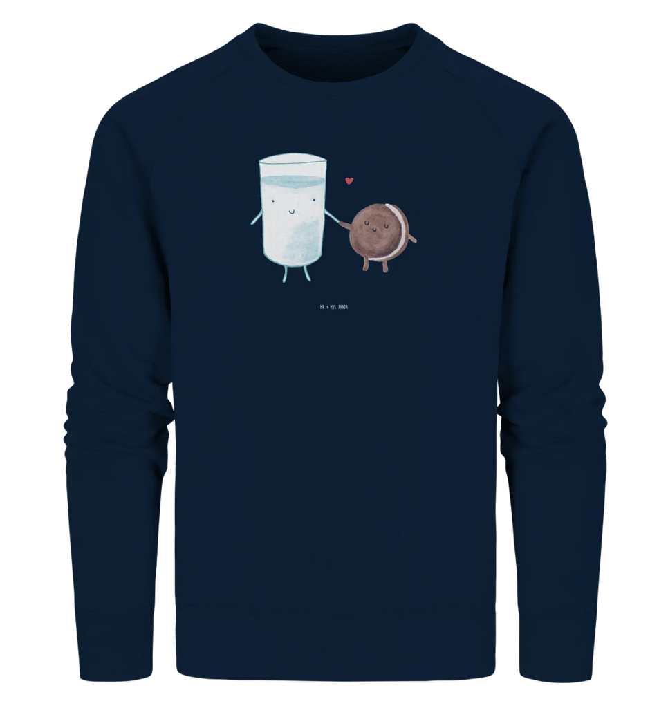 Organiczny Sweter mleko ciastko Pullover, Pullover Männer, Pullover Frauen, Sweatshirt, Sweatshirt Männer, Sweatshirt Frauen, Unisex, Tiermotive, Gute Laune, lustige Sprüche, Tiere, Milk, Cookie, Milch, Keks, Kekse, Kaffee, Einladung Frühstück, Motiv süß, romantisch, perfektes Paar