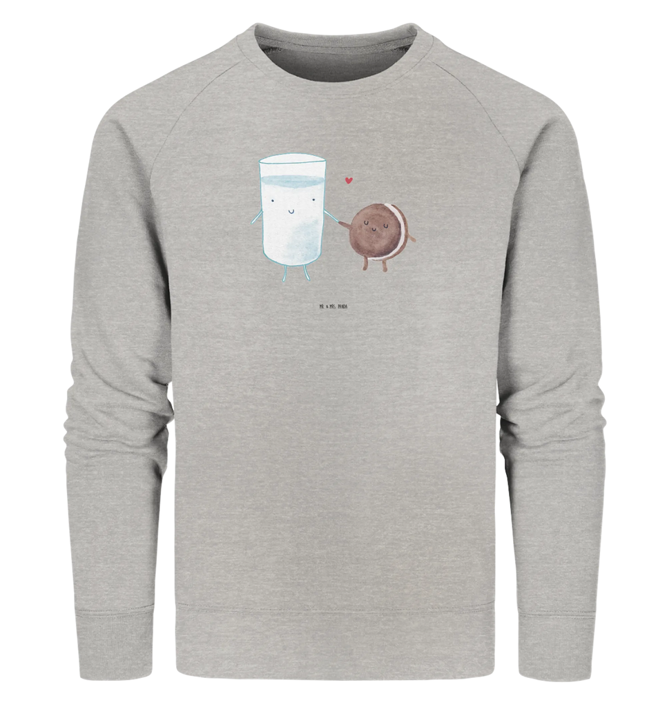 Organiczny Sweter mleko ciastko Pullover, Pullover Männer, Pullover Frauen, Sweatshirt, Sweatshirt Männer, Sweatshirt Frauen, Unisex, Tiermotive, Gute Laune, lustige Sprüche, Tiere, Milk, Cookie, Milch, Keks, Kekse, Kaffee, Einladung Frühstück, Motiv süß, romantisch, perfektes Paar
