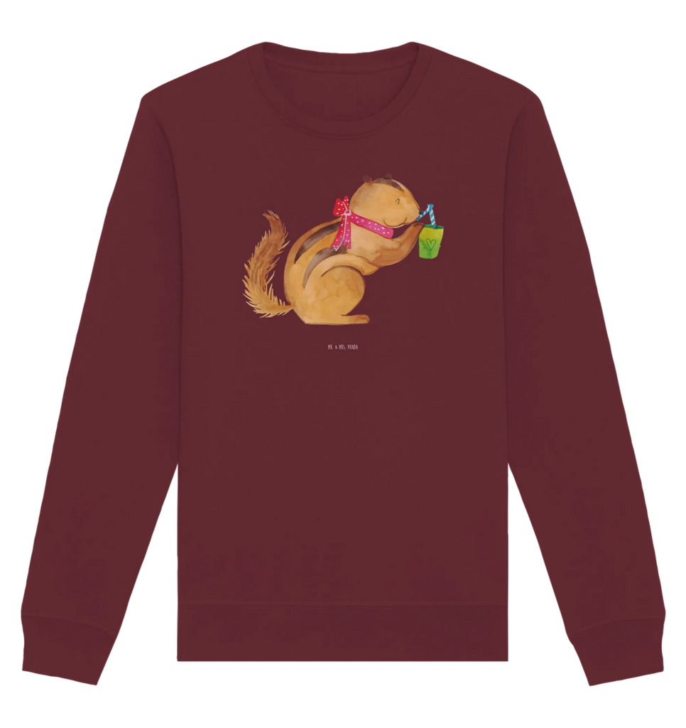 Organiczny Sweter wiewiórka Smoothie Pullover, Pullover Männer, Pullover Frauen, Sweatshirt, Sweatshirt Männer, Sweatshirt Frauen, Unisex, Tiermotive, Gute Laune, lustige Sprüche, Tiere, Green Smoothies, Diät, Abnehmen, Streifenhörnchen, Eichhörnchen