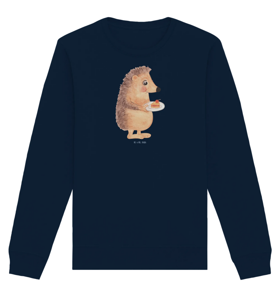 Organic Pullover Hedgehog piece of cake Pullover, Pullover Männer, Pullover Frauen, Sweatshirt, Sweatshirt Männer, Sweatshirt Frauen, Unisex, Tiermotive, Gute Laune, lustige Sprüche, Tiere, Igel, Essen Spruch, Kuchen, Backen Geschenk, Kuchen backen, Einladung Party, Geburtstagskuchen, Torte