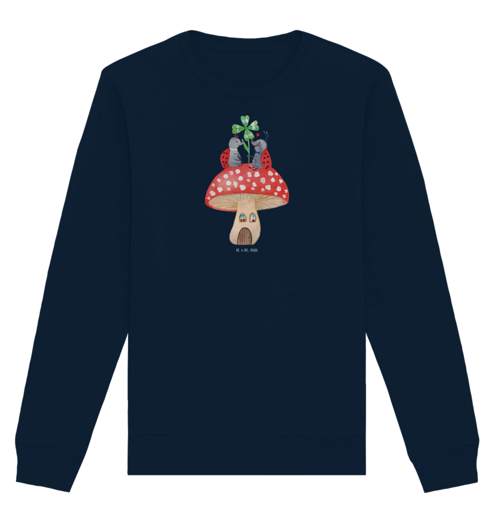 Organic Pullover ladybug toadstool Pullover, Pullover Männer, Pullover Frauen, Sweatshirt, Sweatshirt Männer, Sweatshirt Frauen, Unisex, Tiermotive, Gute Laune, lustige Sprüche, Tiere, Haus, Wohnung, zuhause, Fliegenpilz, Marienkäfer, Fleigenpilzhaus