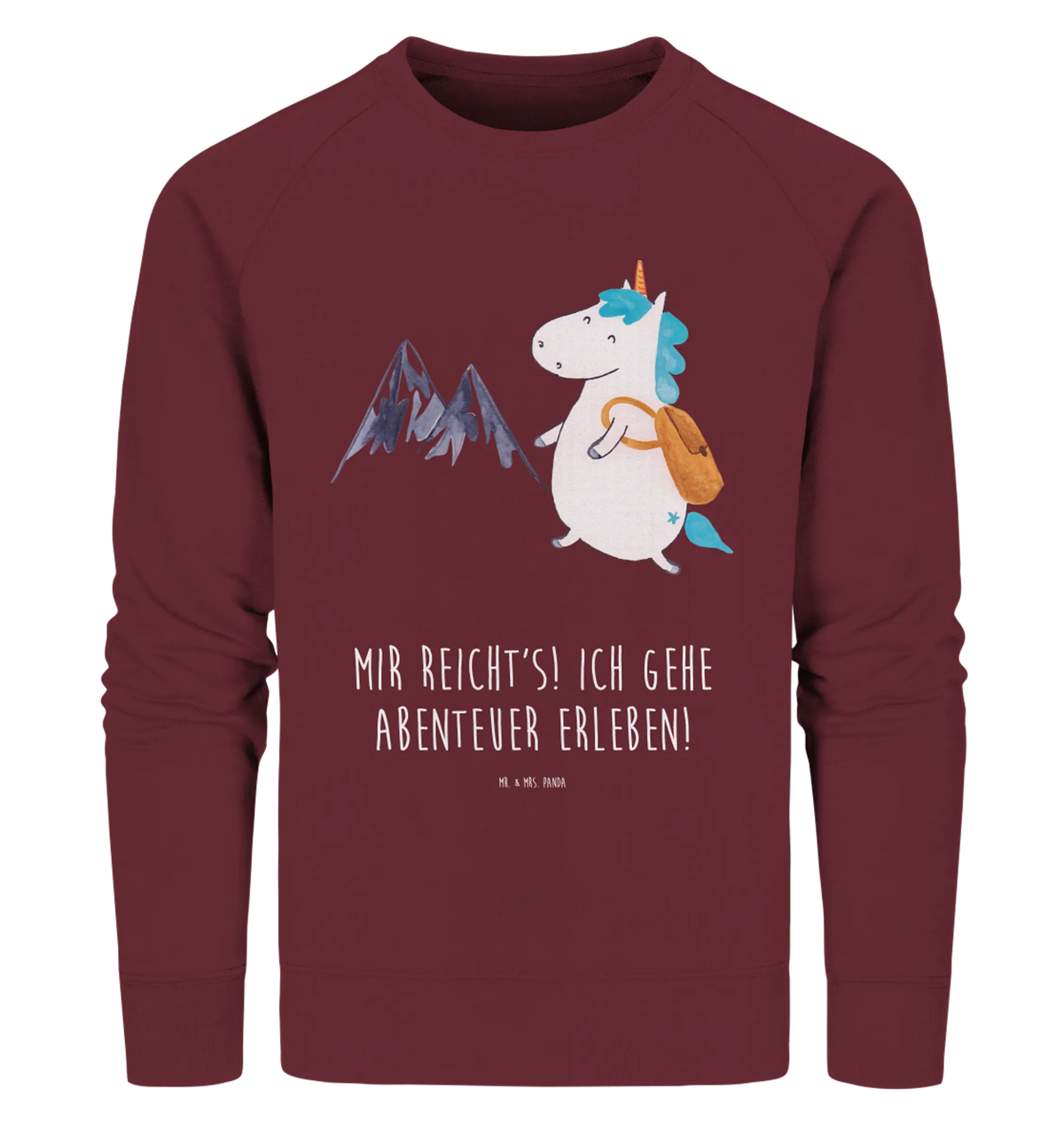 Organic Pullover unicorn climber adventurer, mountains, world traveler, adventure, world trip, explorer, vacation, travel, mountaineer