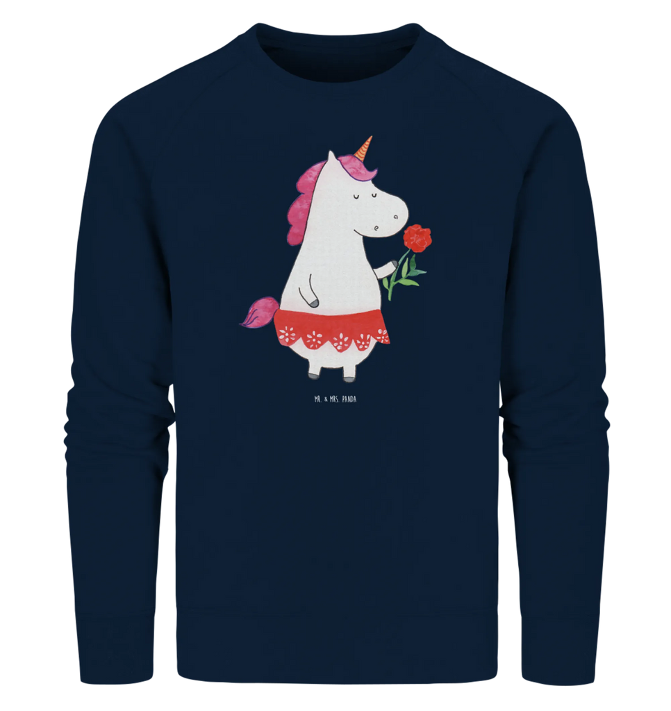 Organiczny Sweter jednorożec dama Pullover, Pullover Männer, Pullover Frauen, Sweatshirt, Sweatshirt Männer, Sweatshirt Frauen, Unisex, Einhorn, Einhörner, Einhorn Deko, Unicorn, Dame, Lady, feine Dame, Freundin, Frau, Bachelor, Bachelorette, Abfuhr, Schluss machen, Trennung