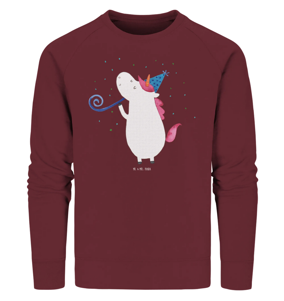Organiczny Sweter Jednorożec Impreza Pullover, Pullover Männer, Pullover Frauen, Sweatshirt, Sweatshirt Männer, Sweatshirt Frauen, Unisex, Einhorn, Einhörner, Einhorn Deko, Unicorn, Glitzer, Konfetti, Party, Geburtstag, Feier, Fest, Alkohol, Disco, Club