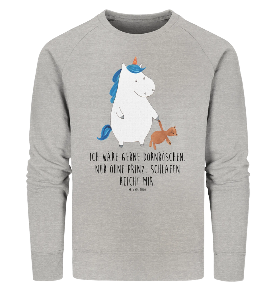 Organiczny Sweter Jednorożec Miś Pullover, Pullover Männer, Pullover Frauen, Sweatshirt, Sweatshirt Männer, Sweatshirt Frauen, Unisex, Einhorn, Einhörner, Einhorn Deko, Unicorn, schlafen, gute Nacht, Single, Bett, Träumen, Freundin, Singleleben