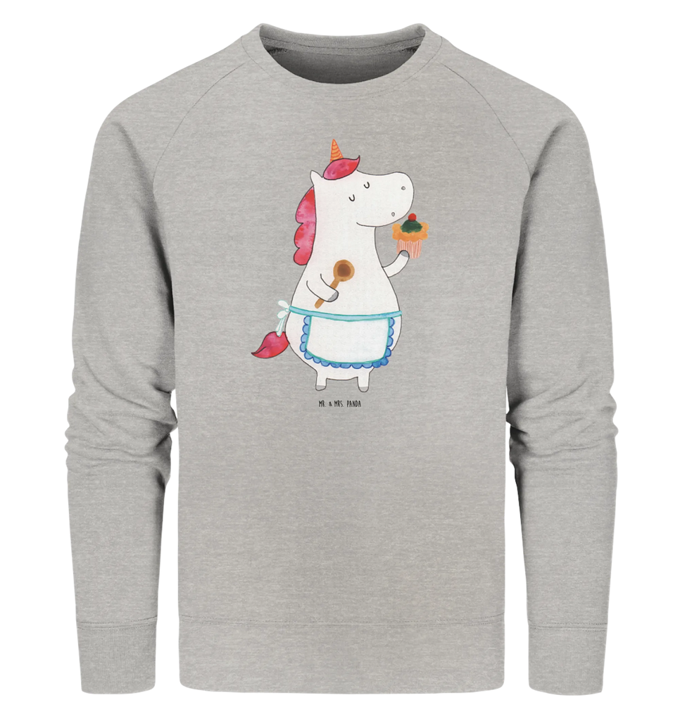 Organic Pullover Einhorn Küche Pullover, Pullover Männer, Pullover Frauen, Sweatshirt, Sweatshirt Männer, Sweatshirt Frauen, Unisex, Einhorn, Einhörner, Einhorn Deko, Unicorn, backen, Muffin, Motivation, Träumer, träumen, Bäckerin, Hobbykoch, Koch, Torte, Kuchen