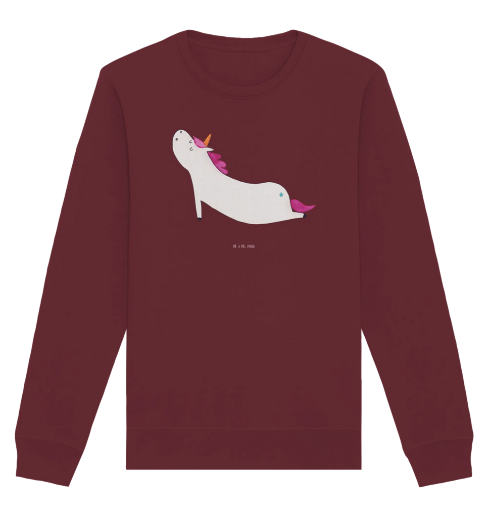 Organic Pullover unicorn yoga Pullover, Pullover Männer, Pullover Frauen, Sweatshirt, Sweatshirt Männer, Sweatshirt Frauen, Unisex, Einhorn, Einhörner, Einhorn Deko, Unicorn, Yoga, Namaste, Achtsamkeit, Entspannung, Joga, Yogamatte, Sport, lustig, witzig, süß