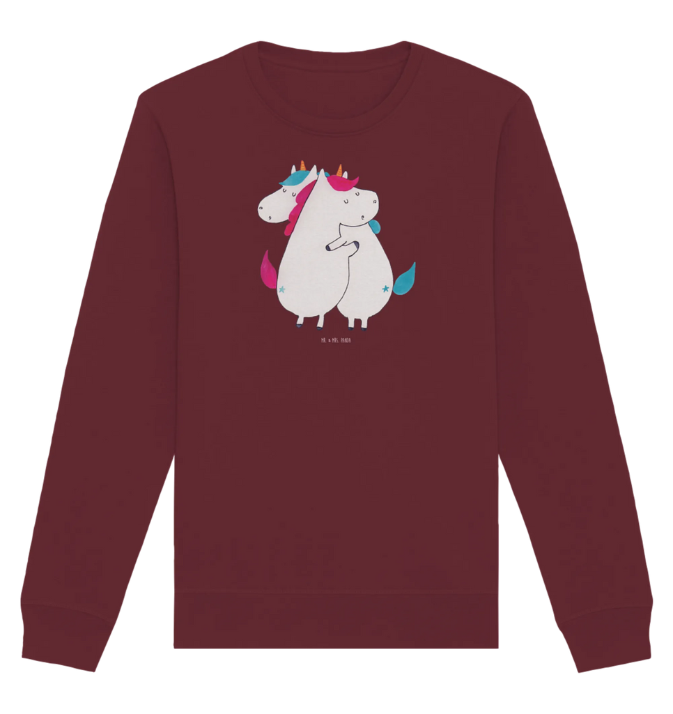 Organic Pullover unicorns Embrace Pullover, Pullover Männer, Pullover Frauen, Sweatshirt, Sweatshirt Männer, Sweatshirt Frauen, Unisex, Einhorn, Einhörner, Einhorn Deko, Unicorn, Freundinnen, Freundin, BFF, Schwester, Schwestern, Familie, Geschwister, Sister, Liebe