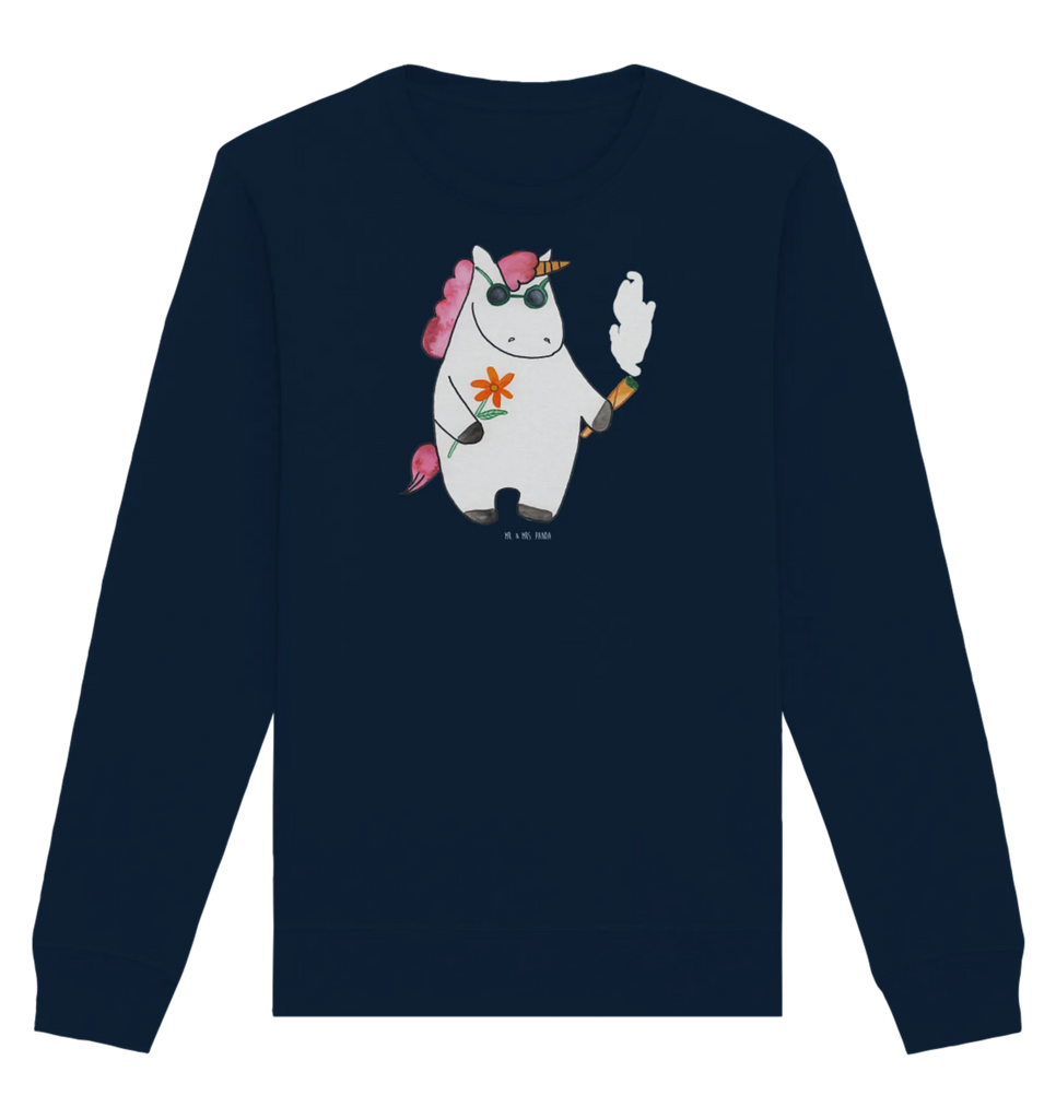 Organic Pullover unicorn Woodstock Pullover, Pullover Männer, Pullover Frauen, Sweatshirt, Sweatshirt Männer, Sweatshirt Frauen, Unisex, Einhorn, Einhörner, Einhorn Deko, Unicorn, Kiffen, Joint, Zigarette, Alkohol, Party, Spaß. lustig, witzig, Woodstock
