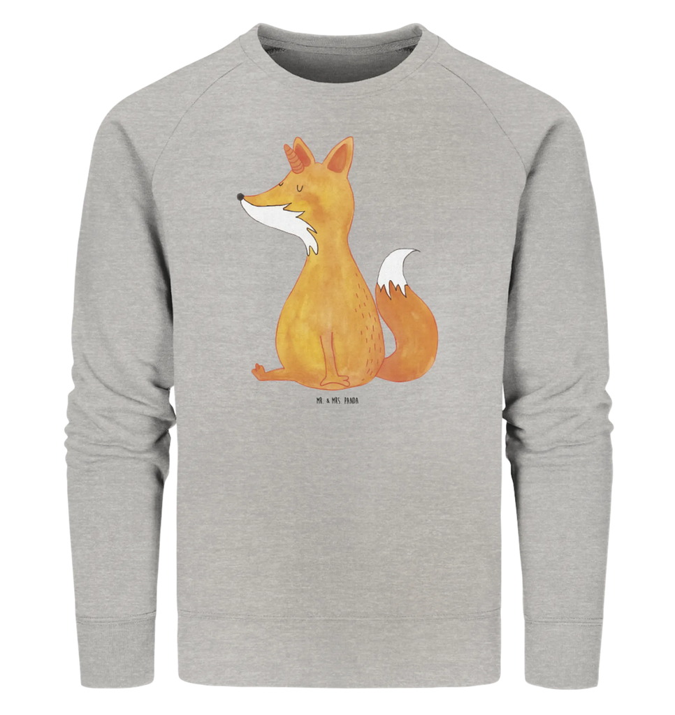 Organiczny Sweter Jednorożec lis Pullover, Pullover Männer, Pullover Frauen, Sweatshirt, Sweatshirt Männer, Sweatshirt Frauen, Unisex, Einhorn, Einhörner, Einhorn Deko, Unicorn, Fuchs, Unicorns, Fuchshörnchen, Fuchshorn, Foxycorn, Füchse