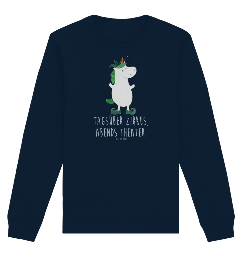 Organiczny Sweter Jednorożec Joker Pullover, Pullover Männer, Pullover Frauen, Sweatshirt, Sweatshirt Männer, Sweatshirt Frauen, Unisex, Einhorn, Einhörner, Einhorn Deko, Unicorn, Hofnarr, Kasper, Gaukler, Mittelalter