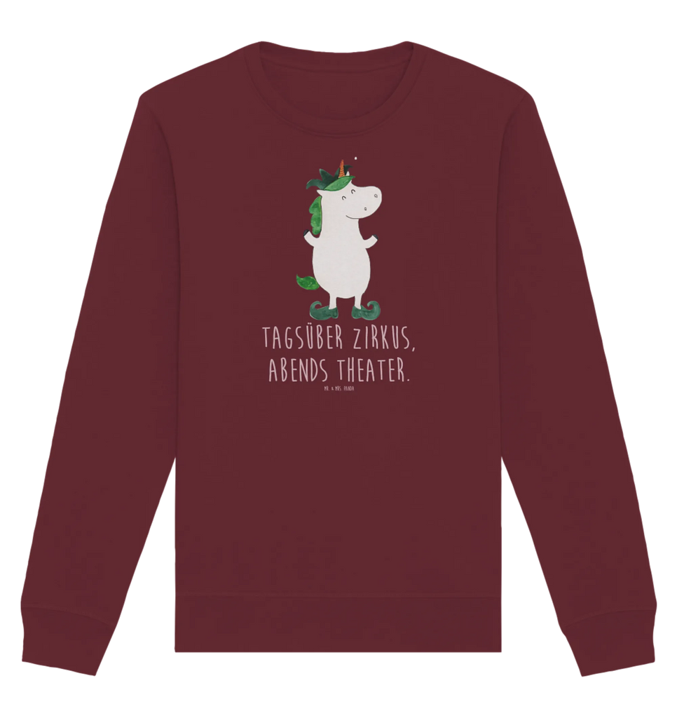 Organiczny Sweter Jednorożec Joker Pullover, Pullover Männer, Pullover Frauen, Sweatshirt, Sweatshirt Männer, Sweatshirt Frauen, Unisex, Einhorn, Einhörner, Einhorn Deko, Unicorn, Hofnarr, Kasper, Gaukler, Mittelalter
