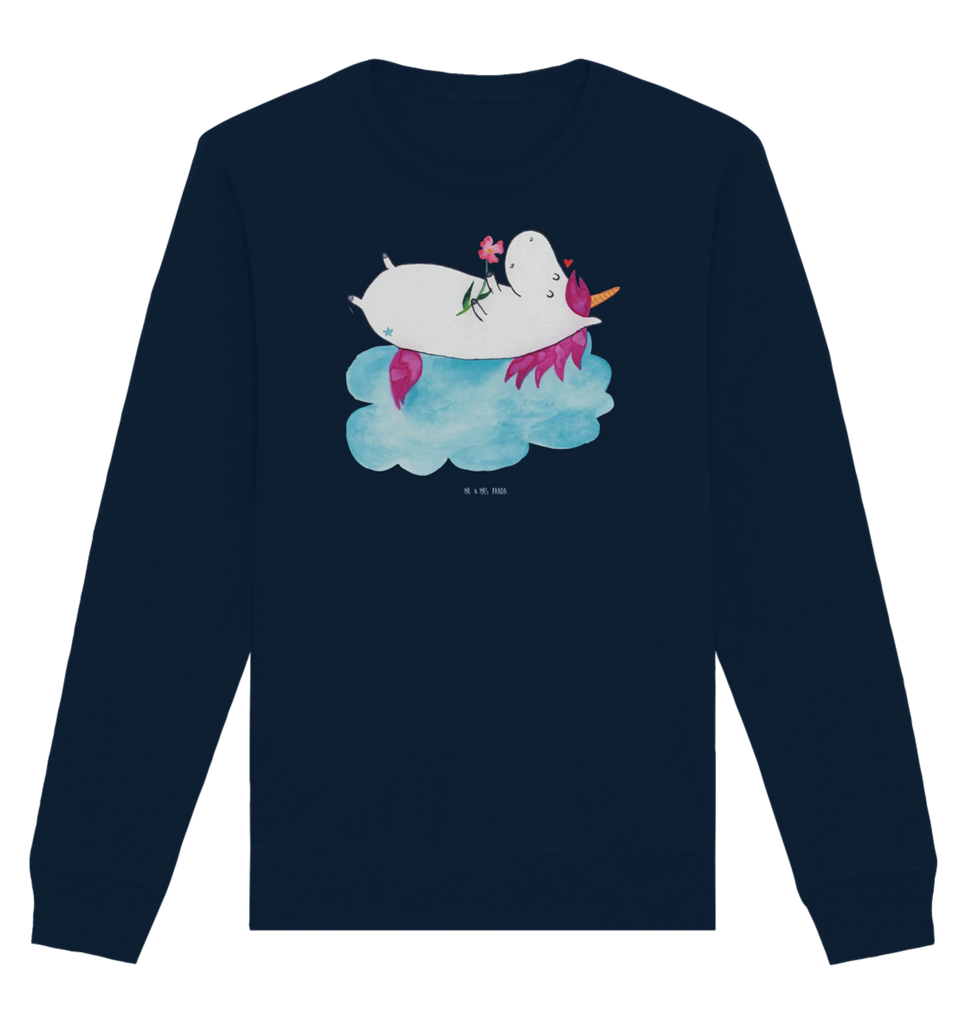 Organic Pullover Einhorn Verliebt Pullover, Pullover Männer, Pullover Frauen, Sweatshirt, Sweatshirt Männer, Sweatshirt Frauen, Unisex, Einhorn, Einhörner, Einhorn Deko, Unicorn, verliebt, Liebe, Liebesbeweis, Freundin, Wolke