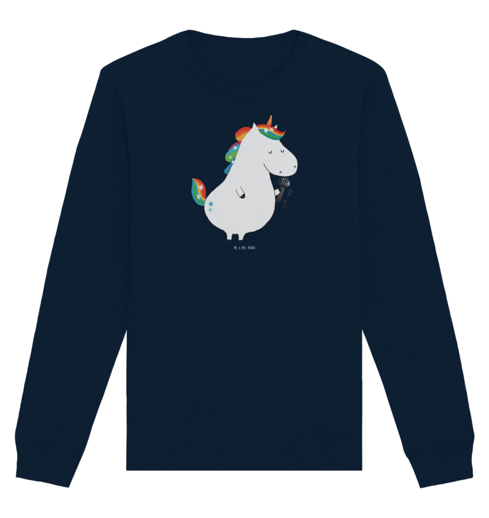 Organic Pullover unicorn Singer Pullover, Pullover Männer, Pullover Frauen, Sweatshirt, Sweatshirt Männer, Sweatshirt Frauen, Unisex, Einhorn, Einhörner, Einhorn Deko, Unicorn, Glitzer, Konfetti, Party, Geburtstag, Feier, Fest, Disco, Sängerin, Sänger, Freundin