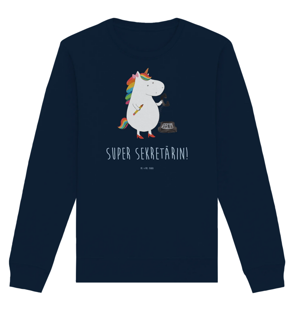Organiczny Sweter Jednorożec sekretarka Pullover, Pullover Männer, Pullover Frauen, Sweatshirt, Sweatshirt Männer, Sweatshirt Frauen, Unisex, Einhorn, Einhörner, Einhorn Deko, Unicorn, Sekretärin, Büro, Rechtsanwältin, Rechtsanwaltsgehilfin, Steuerbüro, Steuerkanzlei, Bürokraft, Bürohilfe
