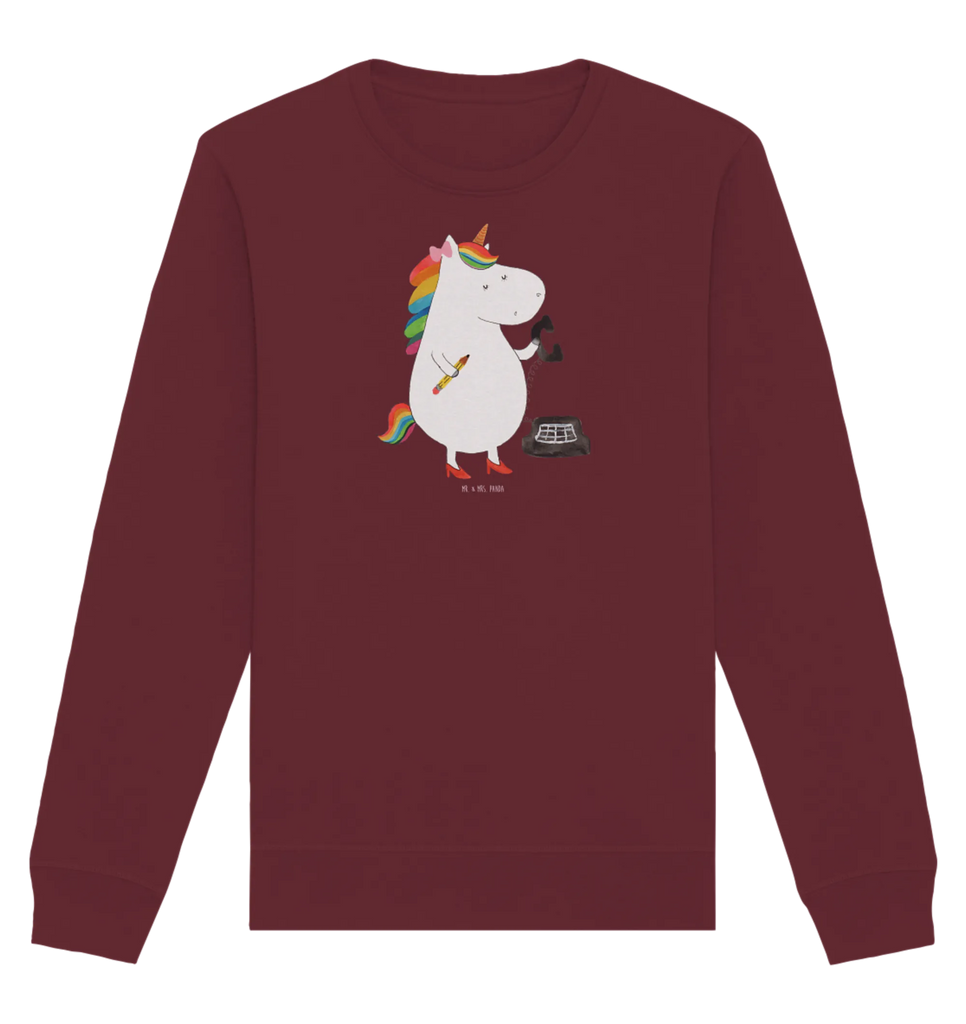Organiczny Sweter Jednorożec sekretarka Pullover, Pullover Männer, Pullover Frauen, Sweatshirt, Sweatshirt Männer, Sweatshirt Frauen, Unisex, Einhorn, Einhörner, Einhorn Deko, Unicorn, Sekretärin, Büro, Rechtsanwältin, Rechtsanwaltsgehilfin, Steuerbüro, Steuerkanzlei, Bürokraft, Bürohilfe