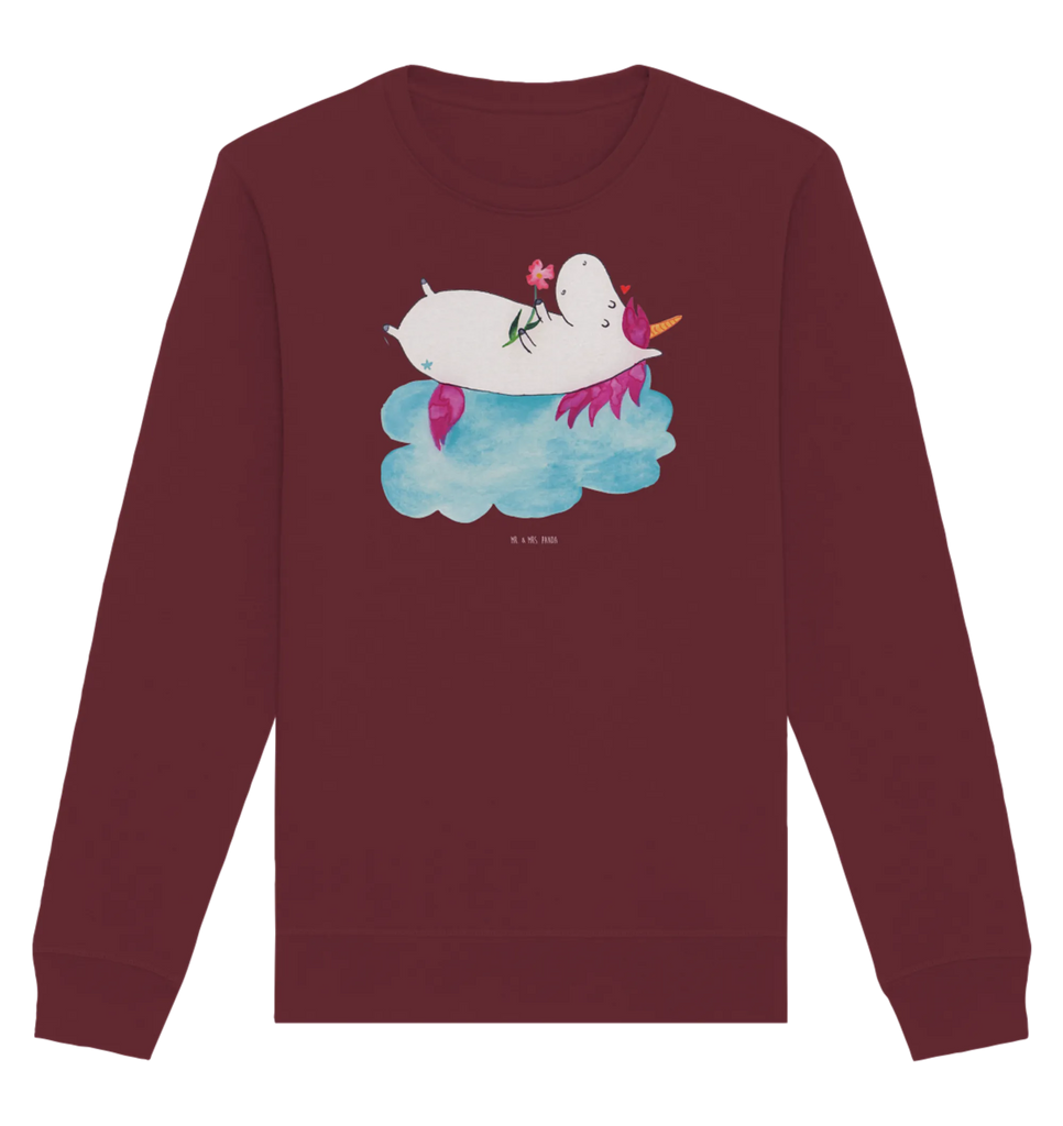 Organic Pullover Einhorn Verliebt Pullover, Pullover Männer, Pullover Frauen, Sweatshirt, Sweatshirt Männer, Sweatshirt Frauen, Unisex, Einhorn, Einhörner, Einhorn Deko, Unicorn, verliebt, Liebe, Liebesbeweis, Freundin, Wolke