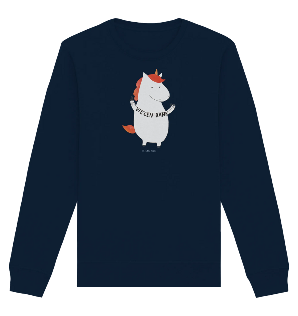 Organiczny Sweter Jednorożec Dziękuję Pullover, Pullover Männer, Pullover Frauen, Sweatshirt, Sweatshirt Männer, Sweatshirt Frauen, Unisex, Einhorn, Einhörner, Einhorn Deko, Unicorn, Danke, vielen Dank, Dankeschön, Danksagung